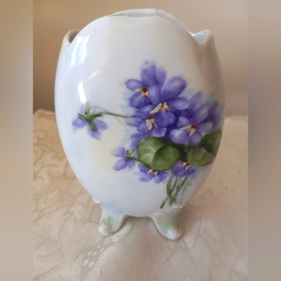 Vtg Weimar Germany Porcelain Bud Vase - Picture 2 of 6